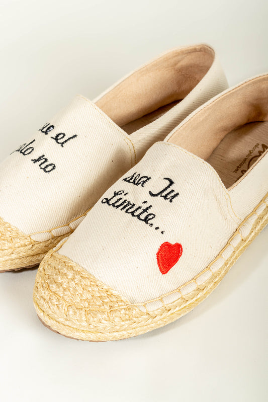 Espadrilles Que el cielo no sea tu limite